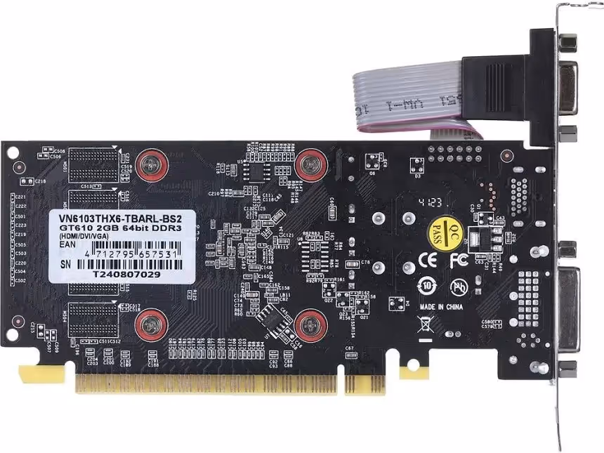 Biostar VN6103THX6 GeForce GT610 2 Go DDR3 image 4