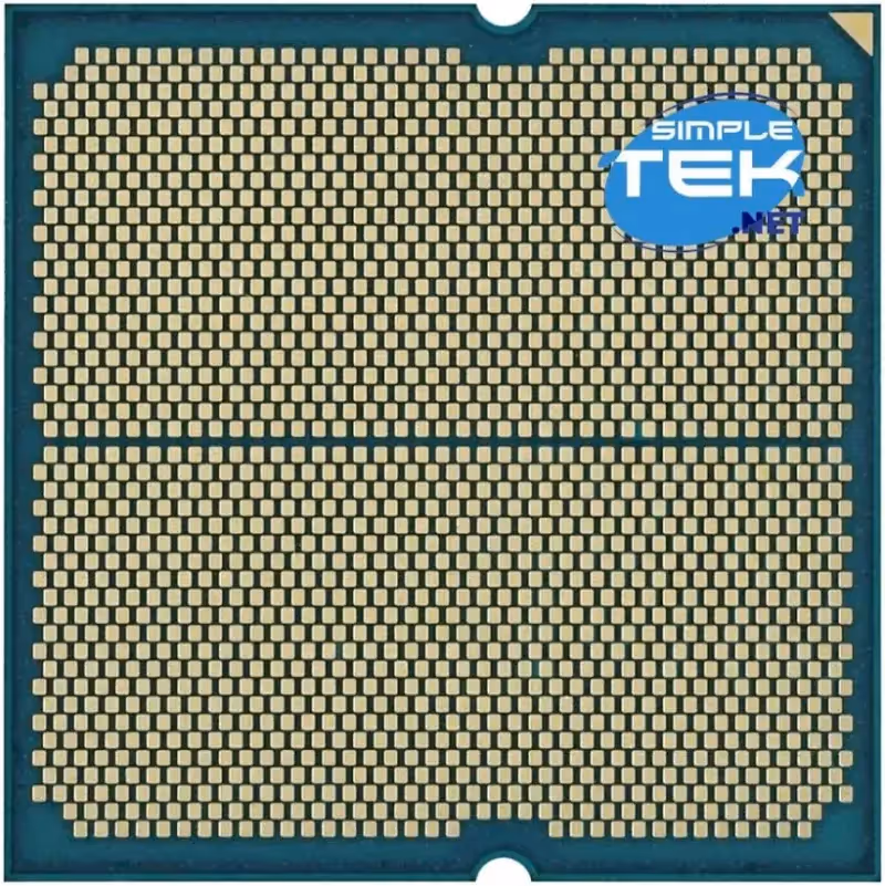 Processeur AMD Ryzen 5 7500X3D 6 Cœurs 4 GHz Base 4,5 GHz Turbo Radeon intégrée - processeur vue principale