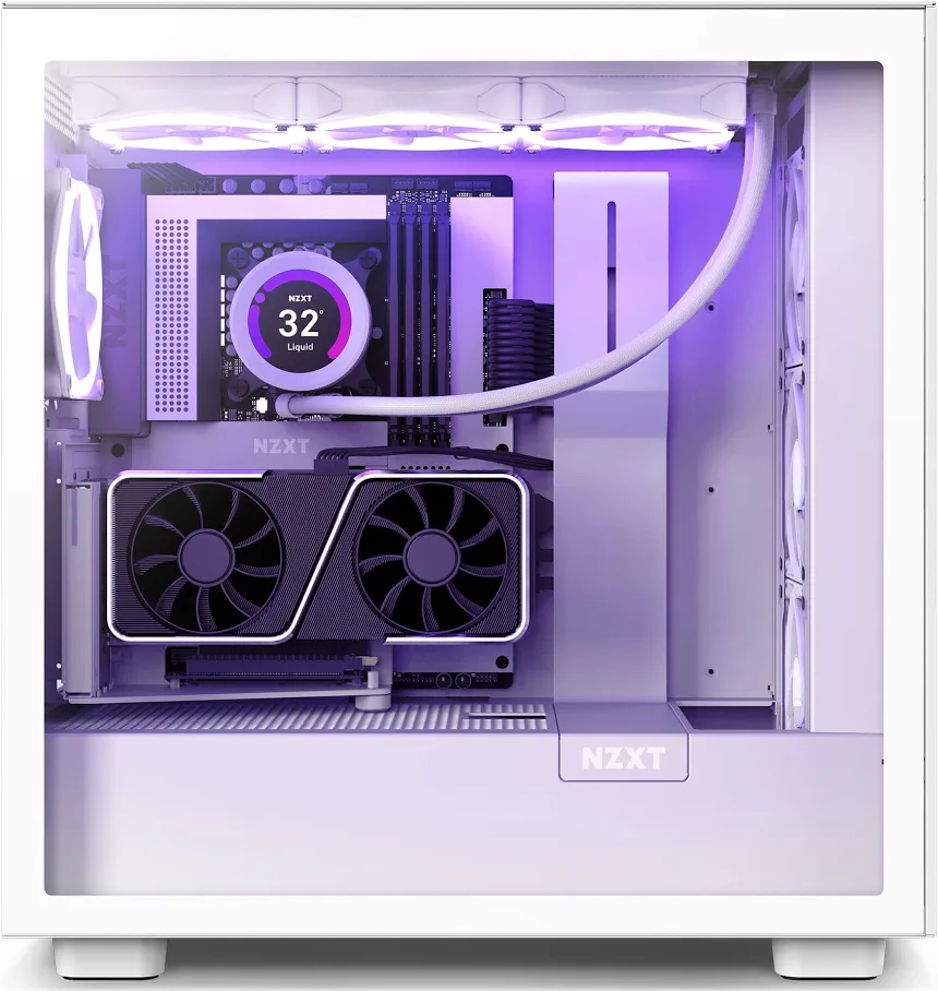 NZXT Vertical Mount Kit White - vue 5