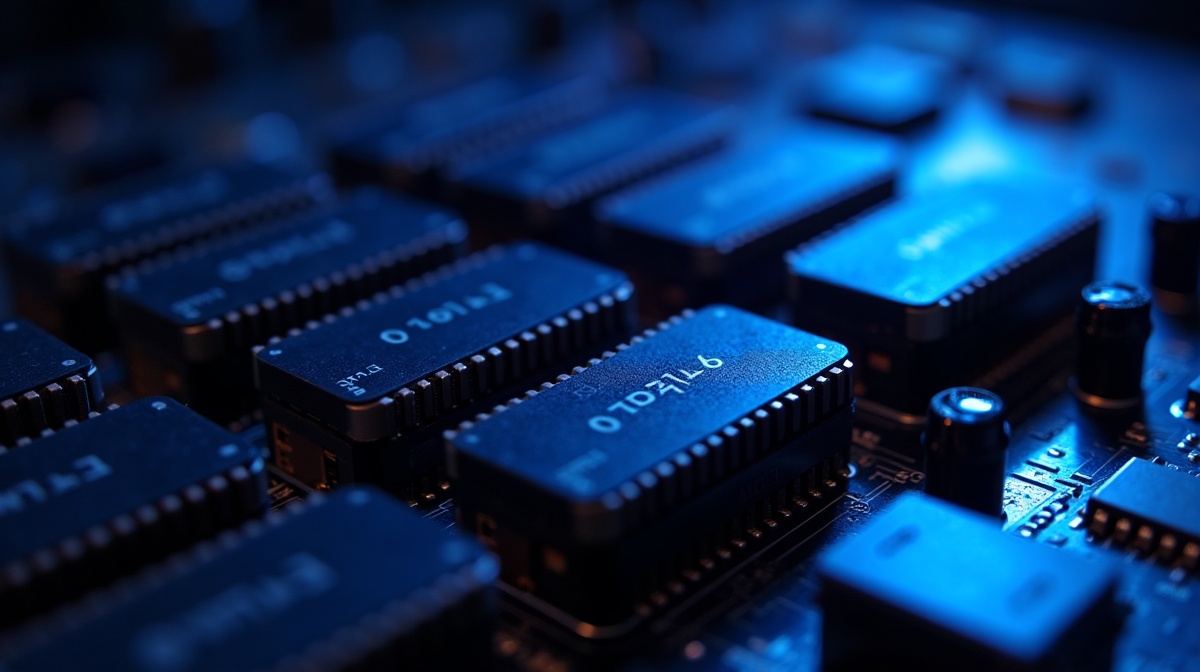 PCB GPU macro GDDR6 memoire et connecteurs RX 9070 XT architecture Navi 48