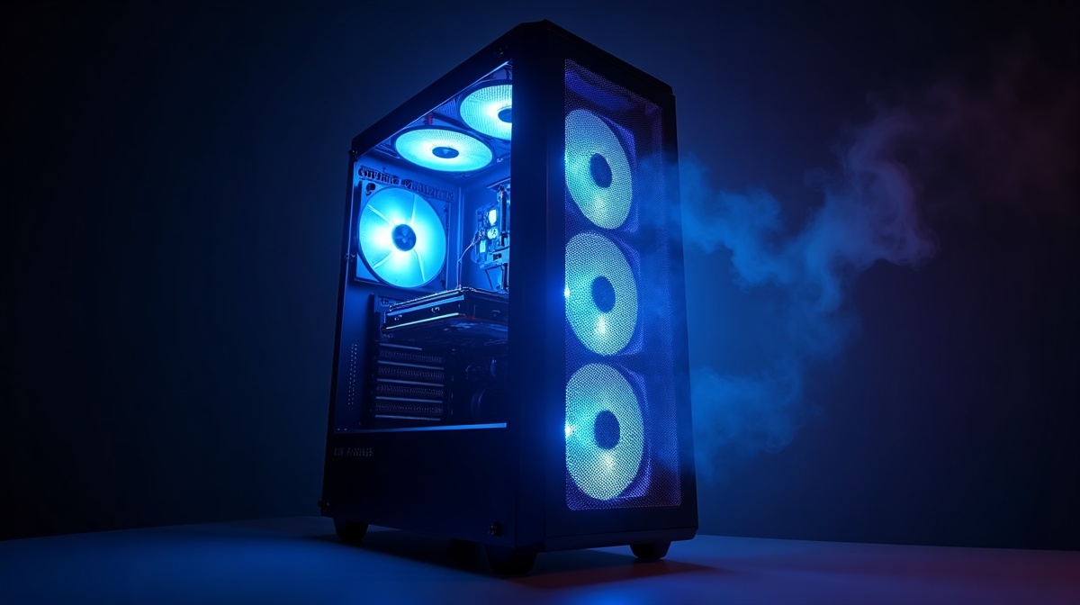 Flux d'air airflow boitier PC mesh ATX 2026 - ventilation optimale
