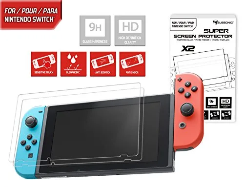 2 Protections en verre trempé pour écran SWITCH - SUBSONIC - vue 2