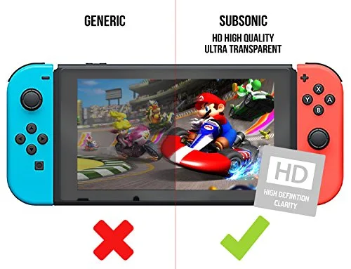 2 Protections en verre trempé pour écran SWITCH - SUBSONIC - vue 4