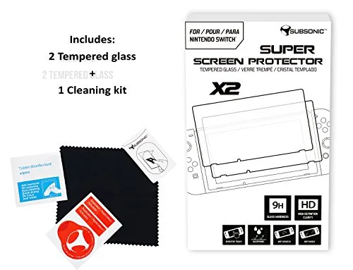 2 Protections en verre trempé pour écran SWITCH - SUBSONIC - vue 6