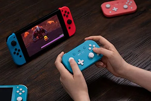 8BitDo Lite 2 Turquoise Manette Bluetooth pour Switch Android Raspberry Pi - vue 6