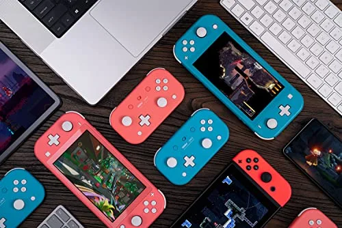 8BitDo Lite 2 Turquoise Manette Bluetooth pour Switch Android Raspberry Pi - vue 8