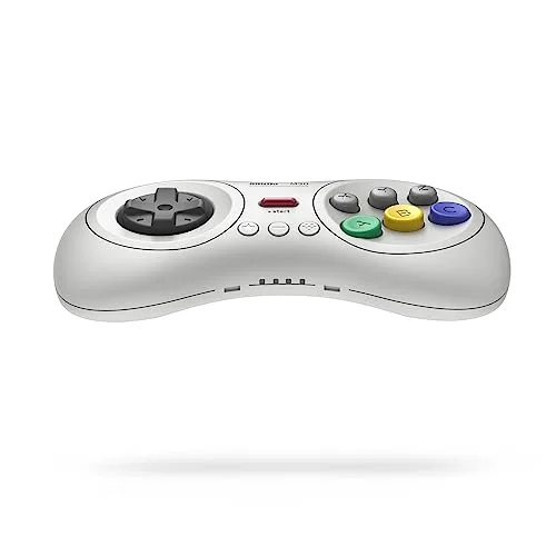 8bitdo Manette Bluetooth 8 boutons M30 Blanche compatible sur Switch Android & PC - vue 3