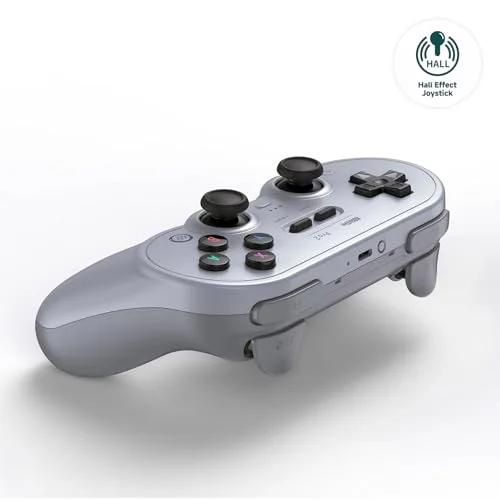 8BitDo PRO 2 Gamepad Hall Effect - Gray New Edition - vue 3