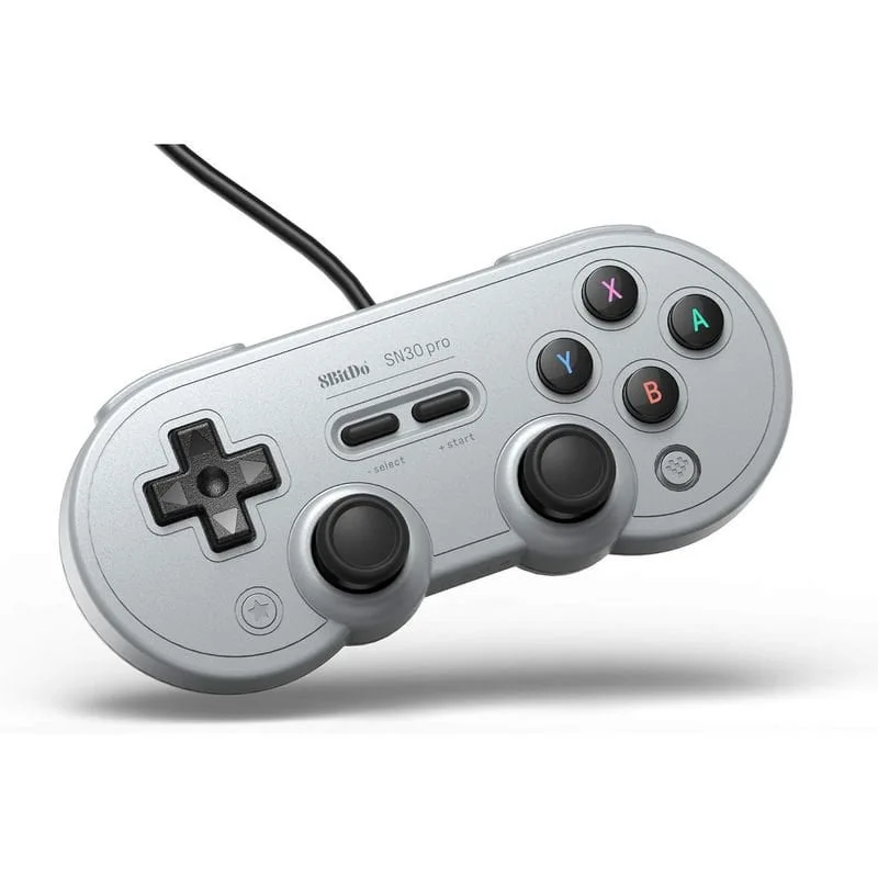 8BitDo SN30 Pro USB Gris Manette Switch PC
