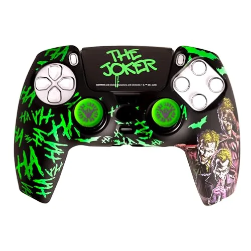 FRTEC Joker Combo Pack Coque Rigide PS5 avec Grips et Autocollants