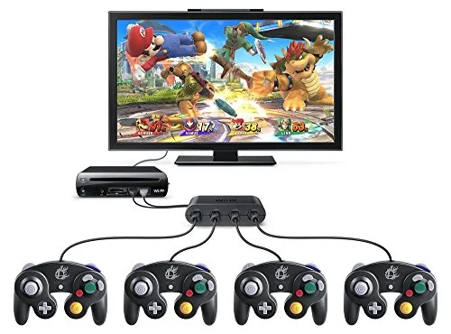 Adaptateur Wii U pour Manette Nintendo GameCube - vue 6
