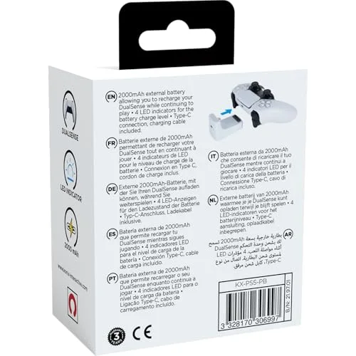 Batterie Externe Konix pour DualSense PS5 - vue 9