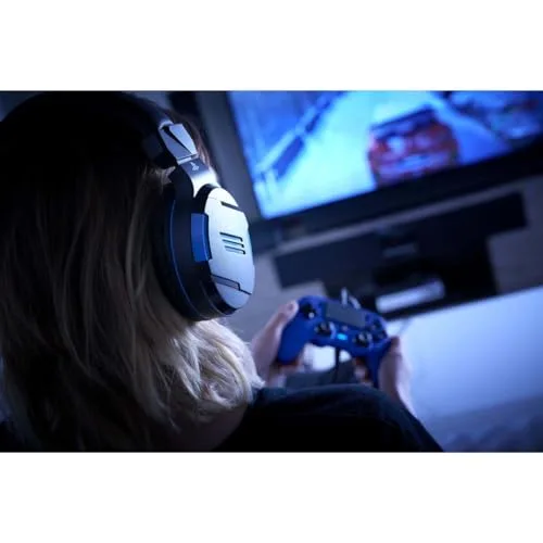 Bigben Casque Gaming PC/PS4 Noir/Bleu - vue 3