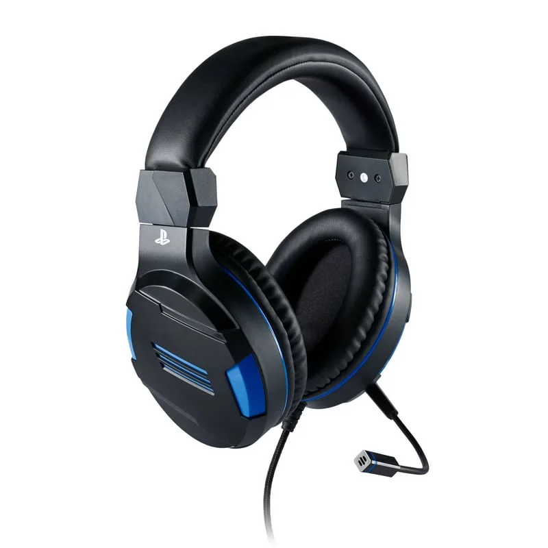 Bigben Casque Gaming PC/PS4 Noir/Bleu