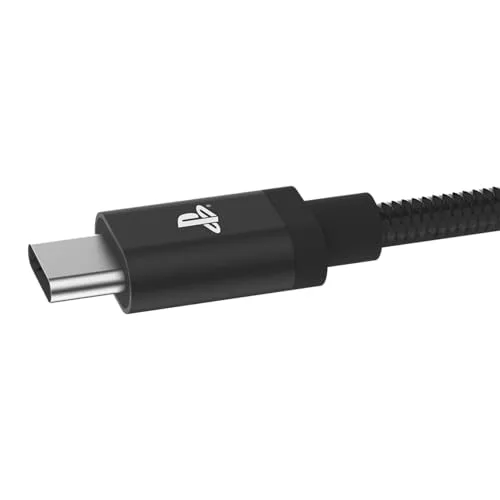 Câble de charge USB-A à USB-C - Hori - PlayStation pour manette DualSense PS5 - Puissance 5 V/3 A- Longueur 3 m - Noir - vue 3