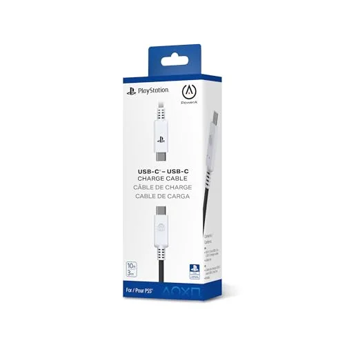 Câble USB-C pour PlayStation 5 - PowerA - 10 pieds - Charge et jeu - Compatible DualSense - Compatible DualSense Edge - vue 5