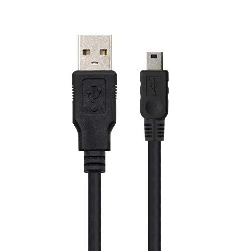 Câble USB de recharge - GÉNÉRIQUE - pour manette PS3 - 3 m - Noir - USB - vue 2