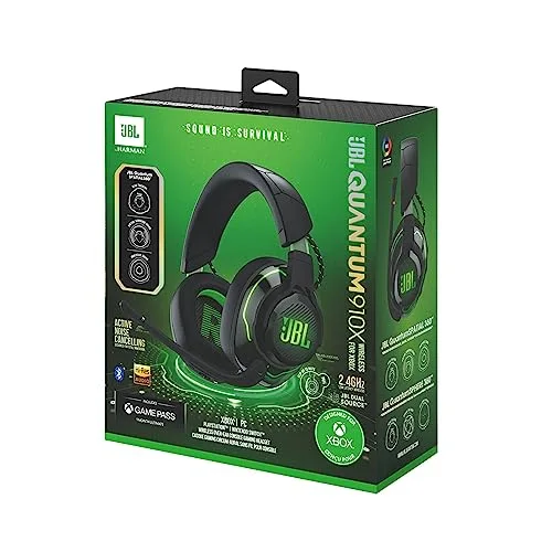 Casque de gaming sans fil JBL Quantum 910 Xbox avec réduction de bruit active - vue 8