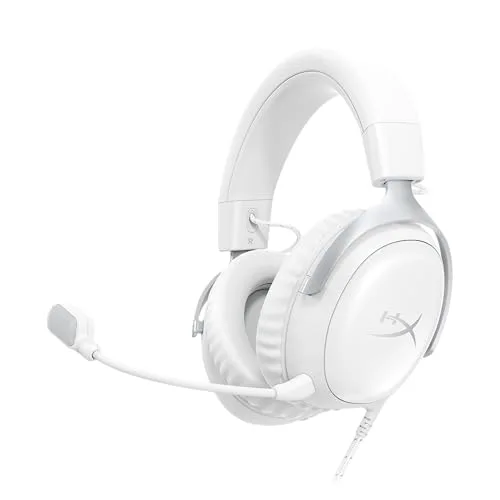 HyperX Cloud III Blanc Filaire USB avec Dongle