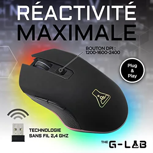 Casque Gamer Filaire - The G-Lab - KORP COBALT - Microphone - PC/PS4/Xbox One - Noir - vue 7