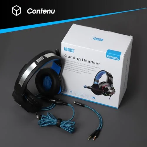 Casque Gaming August EPG100 - vue 7