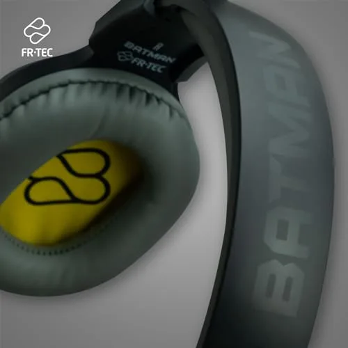Casque Gaming - Batman - Dark Knight - Oreilles Détachables - Compatible PS5 PS4 Xbox - Micro Flexible - vue 3