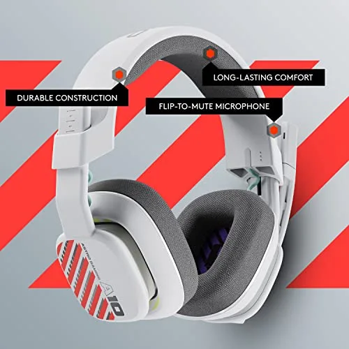 Casque Gaming Filaire ASTRO A10 2e génération avec micro compatible PlayStation PC Blanc - vue 8