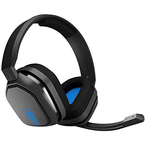 Casque Gaming filaire ASTRO A10 pour PlayStation 4 - Noir et Bleu - vue 2