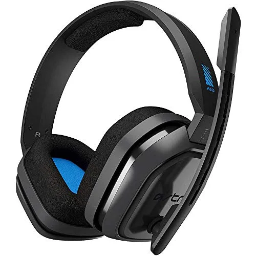Casque Gaming filaire ASTRO A10 pour PlayStation 4 - Noir et Bleu - vue 4
