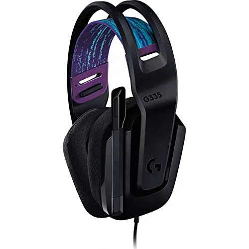 Casque Gaming Filaire Logitech G335 Noir - vue 4