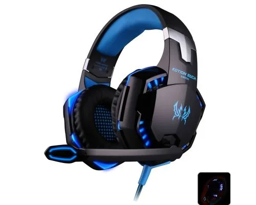 Casque gaming filaire ONIKUMA G2000 noir et bleu