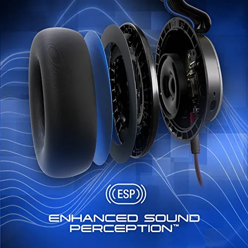 Casque Gaming Filaire PC & Playstation SKULLCANDY SLYR PRO Noir/Bleu - Qualité sonore exceptionnelle et confort durable - vue 2
