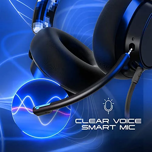 Casque Gaming Filaire PC & Playstation SKULLCANDY SLYR PRO Noir/Bleu - Qualité sonore exceptionnelle et confort durable - vue 3