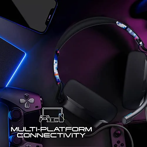 Casque Gaming Filaire PC & Playstation SKULLCANDY SLYR PRO Noir/Bleu - Qualité sonore exceptionnelle et confort durable - vue 8