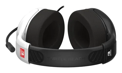 Casque Gaming filaire - TURTLE BEACH - Nintendo Switch - Airlite Fit - Noir et Blanc - vue 4