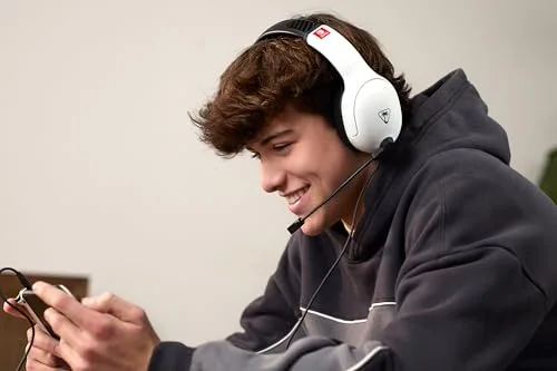 Casque Gaming filaire - TURTLE BEACH - Nintendo Switch - Airlite Fit - Noir et Blanc - vue 8