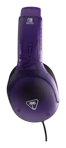 Casque Gaming filaire - TURTLE BEACH - Nintendo Switch - Airlite Fit - Violet Fantôme - vue 5