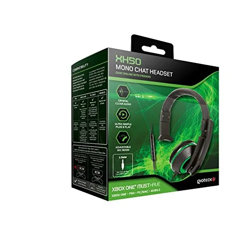 Casque Gaming Mono XH50 Vert pour PS4 Xbox One et PC-MAC - vue 8