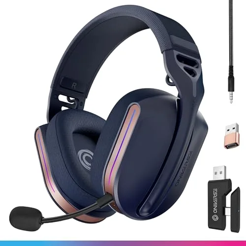 Oniverse Polaris Casque Gaming Sans Fil 33h Surround 7.1