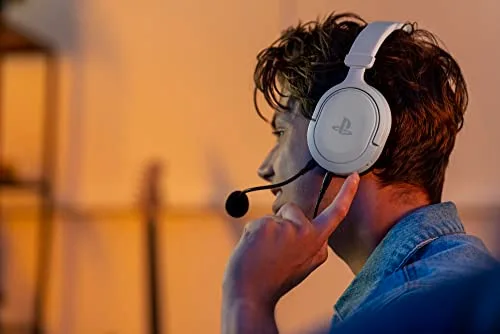 Casque gaming PS5 - Trust - GXT 498 Forta - Licence officielle PlayStation - Micro - Jack 3.5 mm - Filaire - Blanc - vue 9