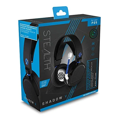 Casque Gaming Stereo Premium Multiplateforme PS5 Stealth Shadow V Noir - vue 2