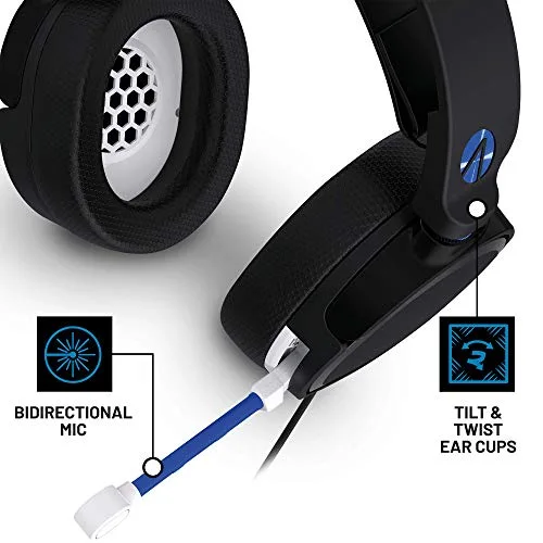Casque Gaming Stereo Premium Multiplateforme PS5 Stealth Shadow V Noir - vue 5