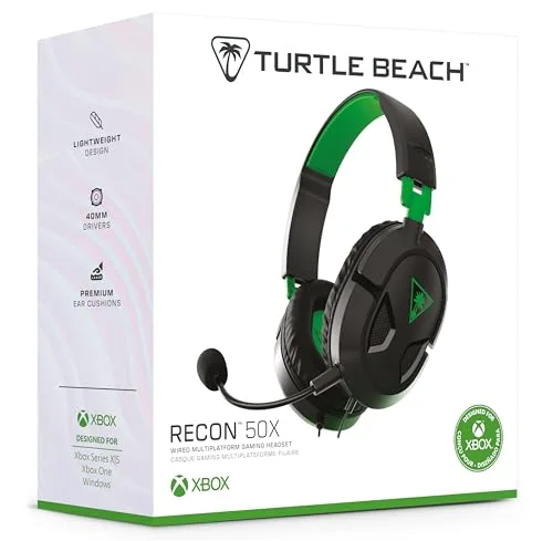 Casque Gaming TURTLE BEACH Recon 50X pour Xbox One - TBS-2303-02 - vue 8
