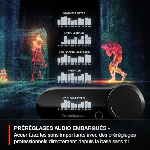 Casque-micro Audio gaming sans fil - STEELSERIES - Arctis Nova Pro X - Réduction active de bruit - Pour Xbox - Noir - vue 4