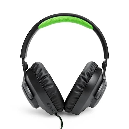 Casque-Micro Gaming - JBL - Quantum 100 Xbox - Filaire - Multiplateforme - Noir / Vert - vue 2
