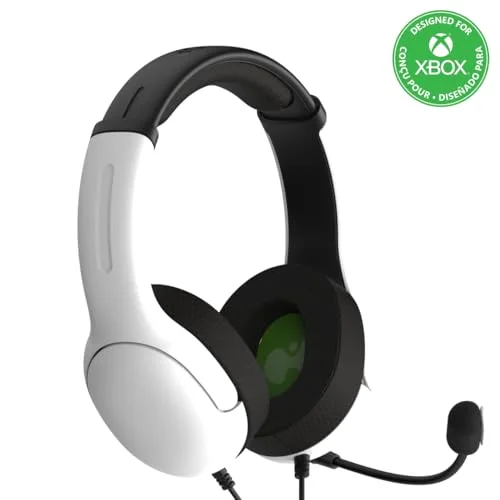 PDP LVL40 Casque-Gaming Filaire Blanc Xbox One