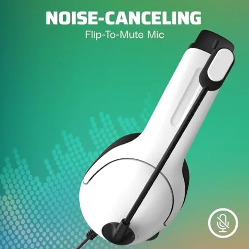 Casque-Micro PDP LVL40 Xbox One Blanc - Conception légère et bandeau confortable - vue 4
