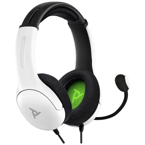 Casque-Micro PDP LVL40 Xbox One Blanc - Conception légère et bandeau confortable - vue 7