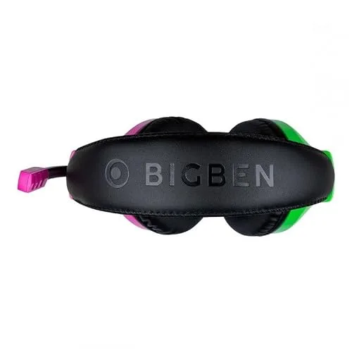 Casque - NINTENDO - Switch V1 - Rose + Vert - Écouteurs 40mm - Microphone pivotant - Confortable - vue 3