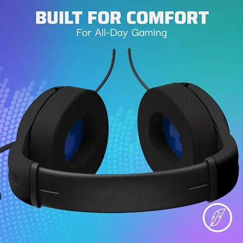 Casque PDP LVL40 Gris pour PS4 - Micro-casque filaire avec réduction de bruit active - vue 4